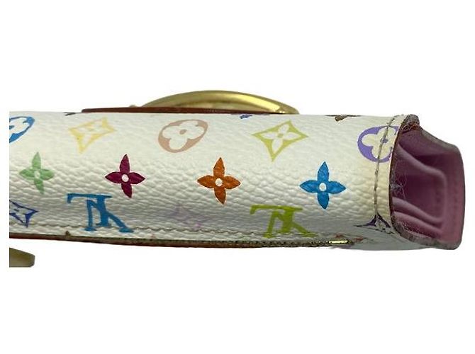 Louis Vuitton Portafoglio Koala Monogram Multicolor Canvas White Pink - vista 4