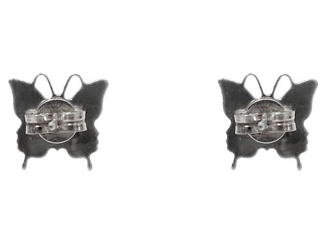 Gucci Orecchini a farfalla in argento - vista 3