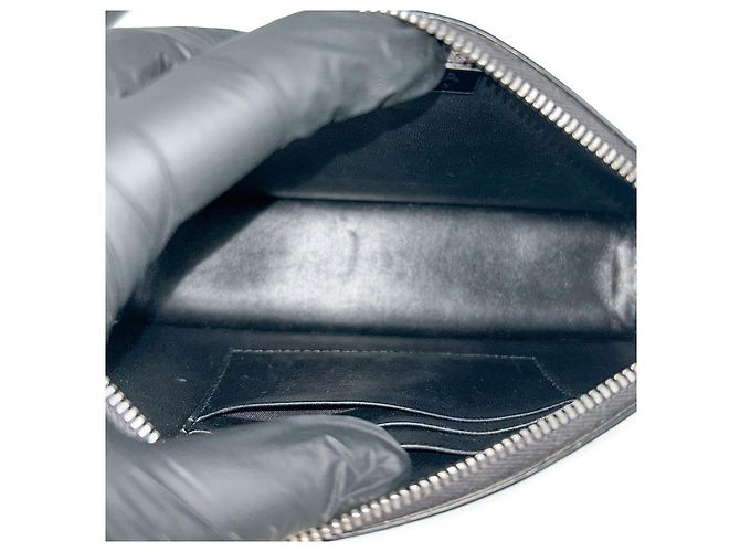 Prada Mini borsa a tracolla in Saffiano nero - vista 9