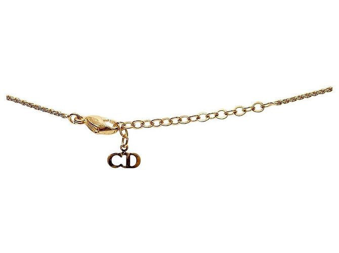 Colar Dior Emblem Gold - vista 3