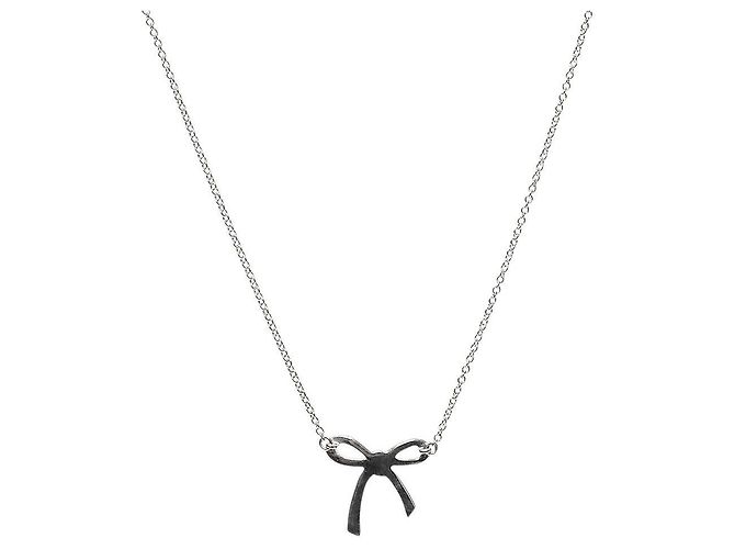 Tiffany & Co Collana a Nastro Argento - vista 2
