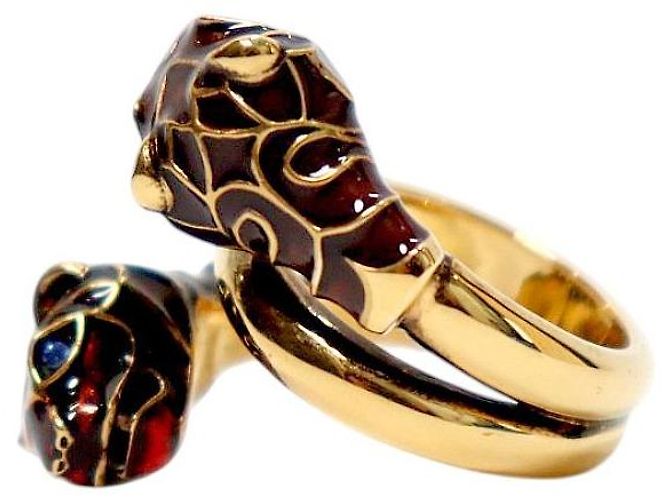 Gucci Tigerkopf-Ring Gold - Ansicht 2