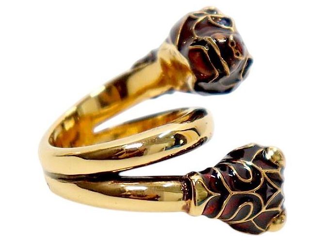 Gucci Tigerkopf-Ring Gold - Ansicht 4