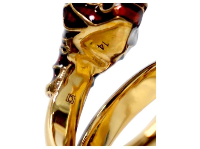 Gucci Tigerkopf-Ring Gold - Ansicht 5
