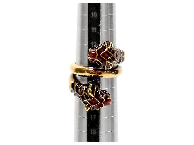 Gucci Tigerkopf-Ring Gold - Ansicht 8
