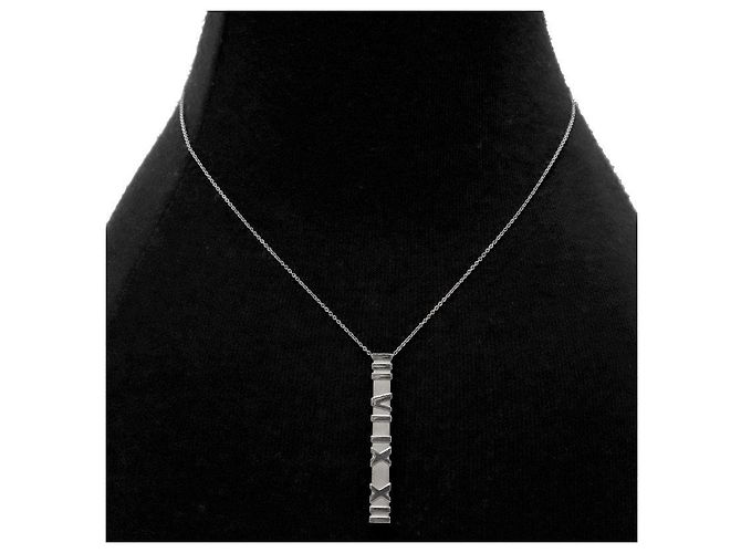 Tiffany & Co Atlas Bar Silver Halskette - Ansicht 5