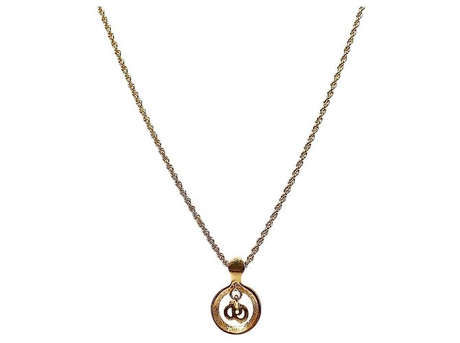 Dior Collar Cubic Round CD Gold - vista 2