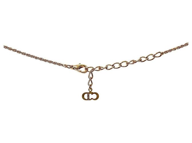 Dior Collar Cubic Round CD Gold - vista 4