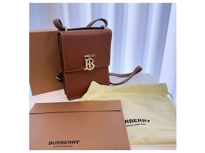 Burberry Borsa a tracolla in pelle Robin - vista 5