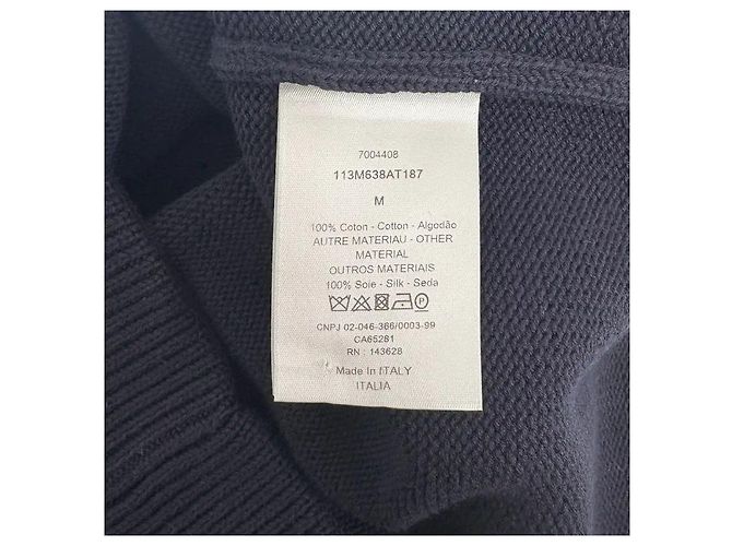 Dior Insert Knit Pullover Schwarz - Ansicht 2