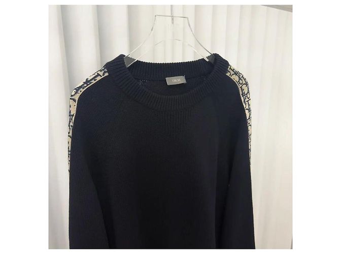 Dior Insert Knit Pullover Schwarz - Ansicht 3