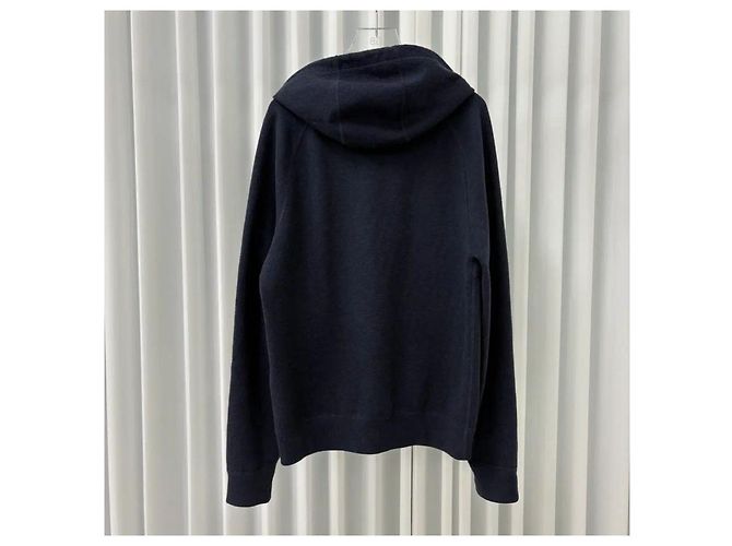 Dior Oblique Kapuzenjacke aus Kaschmir - Ansicht 2