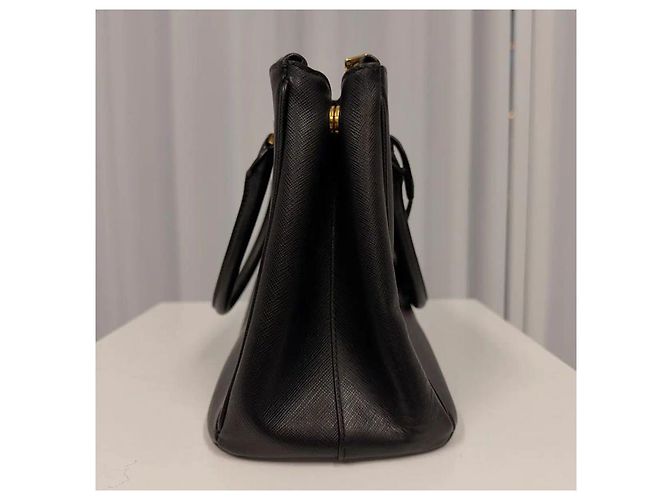 Prada Picca Borsa Tote in Pelle Saffiano - vista 3