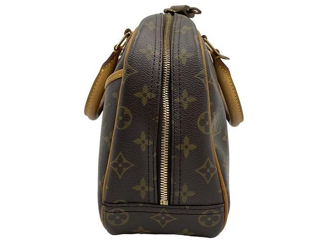 Louis Vuitton Borsa Tote Trouville Monogram Canvas Brown - vista 12