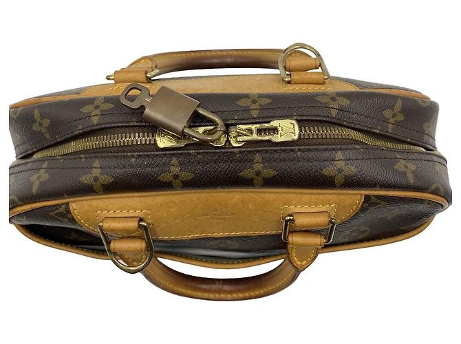 Louis Vuitton Borsa Tote Trouville Monogram Canvas Brown - vista 19