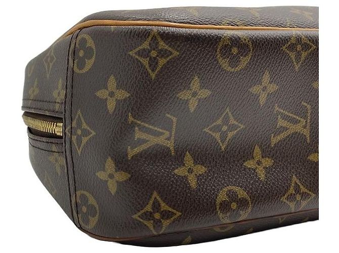 Louis Vuitton Borsa Tote Trouville Monogram Canvas Brown - vista 5