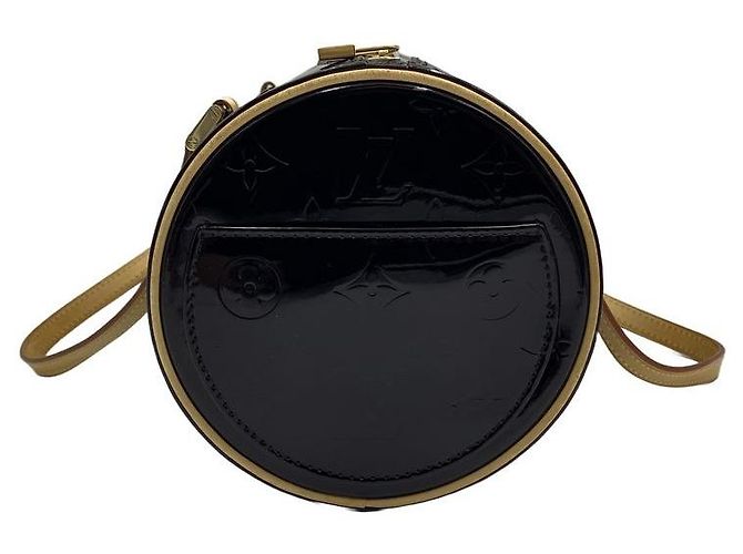Louis Vuitton Borsa Tote Cilindrica e Borsa a Tracolla in Pelle Monogram Vernis - vista 3