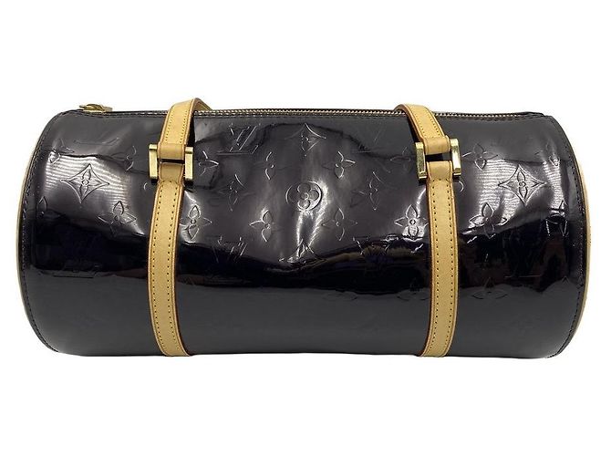 Louis Vuitton Borsa Tote Cilindrica e Borsa a Tracolla in Pelle Monogram Vernis - vista 4