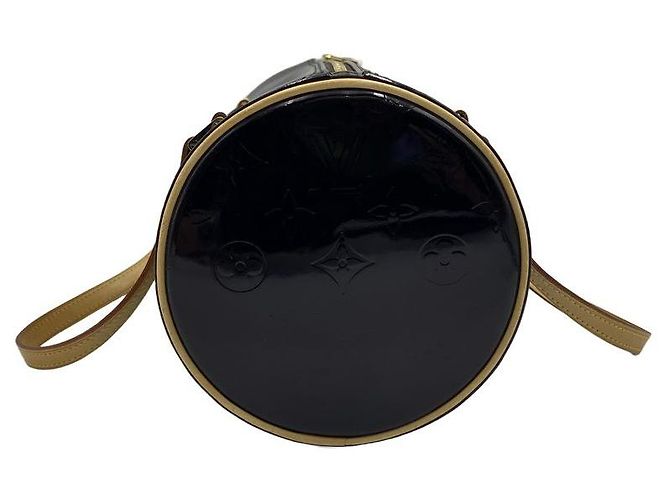 Louis Vuitton Borsa Tote Cilindrica e Borsa a Tracolla in Pelle Monogram Vernis - vista 5