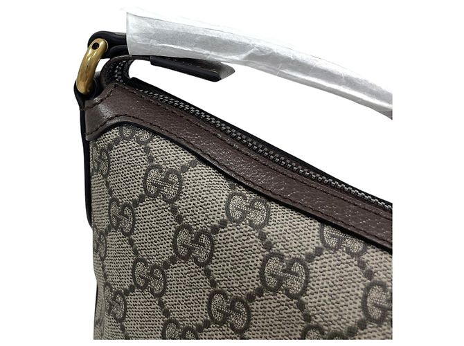 Gucci Borsa a tracolla hobo Ophidia GG Small Half Moon - vista 6