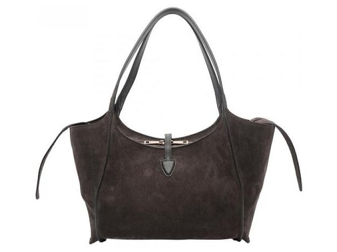 Tod's Bolsa de Ombro Pequena Timeless em Camurça - vista 5