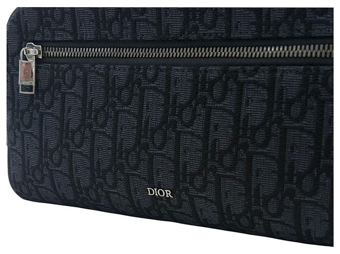 Dior Oblique Jacquard Kulturbeutel - Ansicht 12