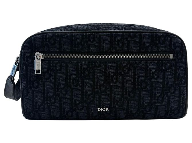 Dior Oblique Jacquard Kulturbeutel - Ansicht 9