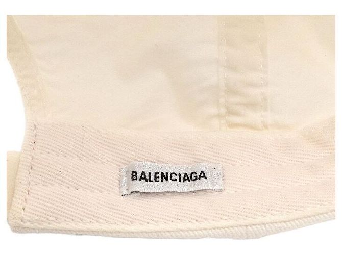 Balenciaga Unisex-Baseballkappe mit besticktem Logo auf der Vorderseite - Ansicht 7