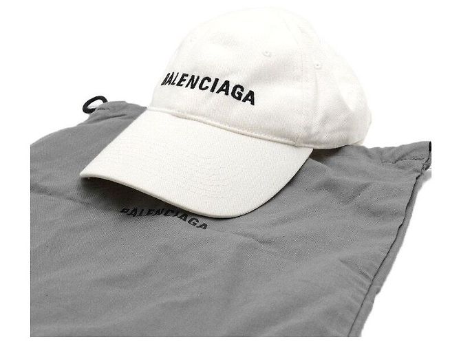 Balenciaga Unisex-Baseballkappe mit besticktem Logo auf der Vorderseite - Ansicht 9