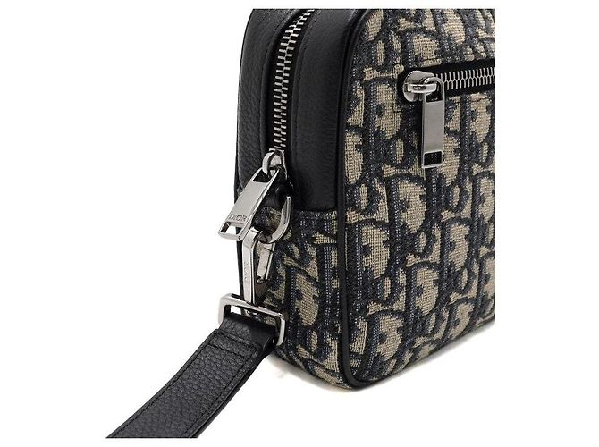 Dior Borsa Clutch con Tracolla Oblique Jacquard - vista 8