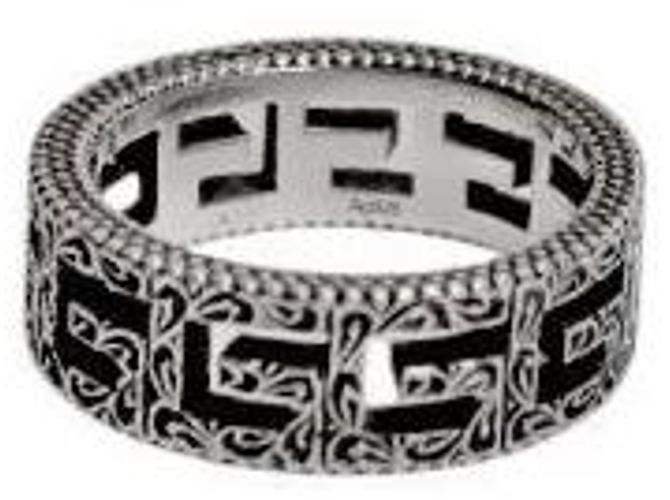 Anello Gucci Square G in argento - vista 2