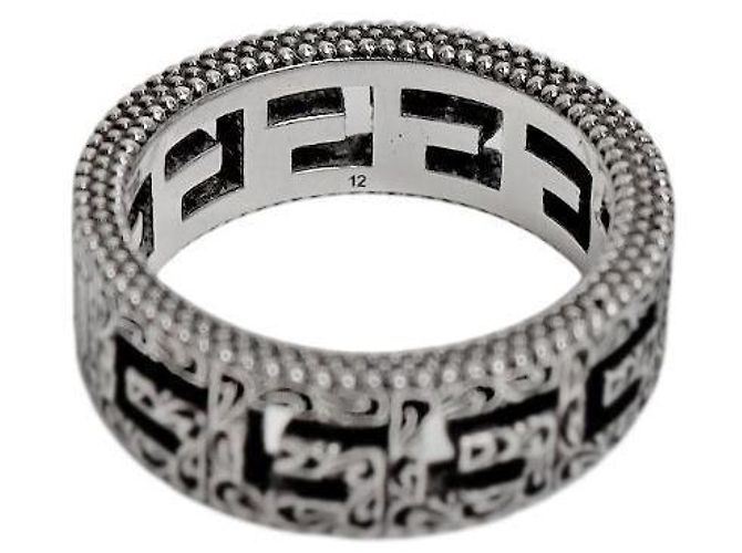 Anello Gucci Square G in argento - vista 6