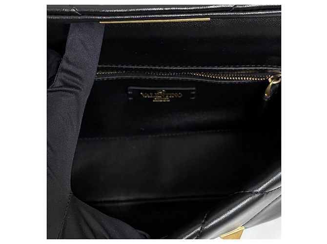 Valentino Borsa a tracolla Rockstud Chain Black - vista 13
