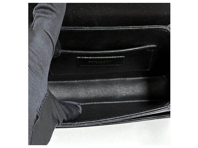 Autre Marque Borsa a Tracolla Saddle Small Crossbody Nera - vista 10