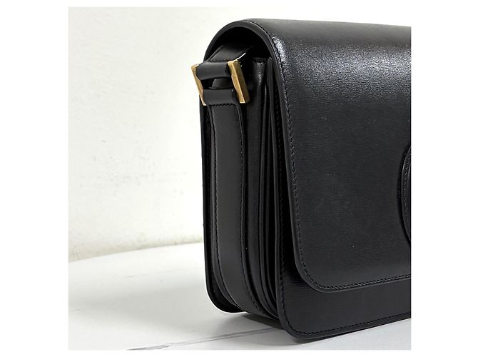 Autre Marque Borsa a Tracolla Saddle Small Crossbody Nera - vista 12