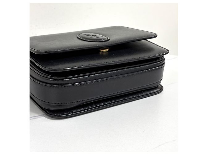 Autre Marque Borsa a Tracolla Saddle Small Crossbody Nera - vista 13