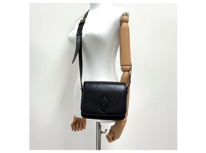 Autre Marque Borsa a Tracolla Saddle Small Crossbody Nera - vista 3