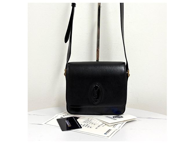 Autre Marque Borsa a Tracolla Saddle Small Crossbody Nera - vista 7