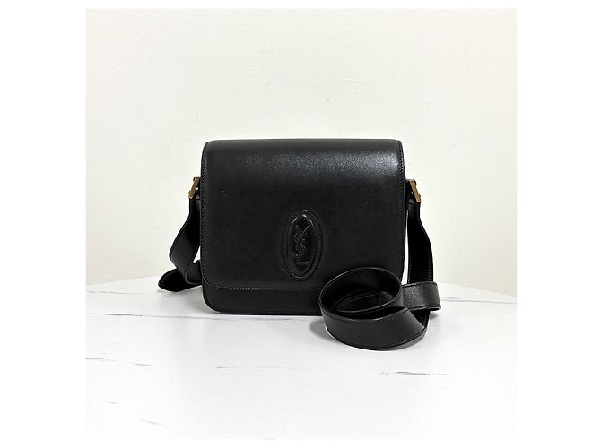 Autre Marque Borsa a Tracolla Saddle Small Crossbody Nera - vista 8