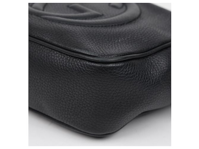 Gucci Borsa a tracolla in pelle Disco Soho Nera - vista 11