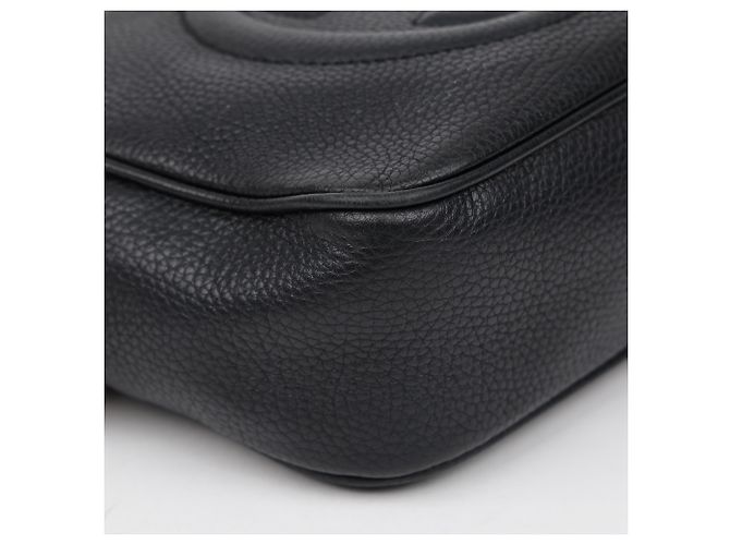 Gucci Borsa a tracolla in pelle Disco Soho Nera - vista 12