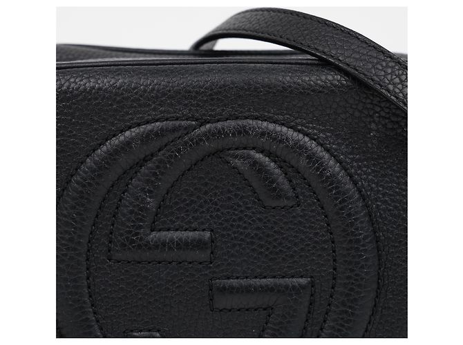 Gucci Borsa a tracolla in pelle Disco Soho Nera - vista 2
