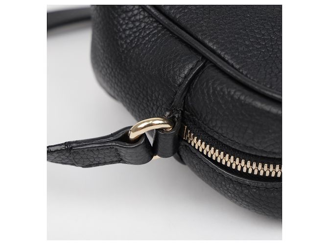 Gucci Borsa a tracolla in pelle Disco Soho Nera - vista 23