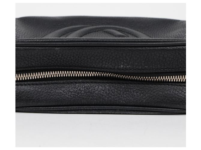 Gucci Borsa a tracolla in pelle Disco Soho Nera - vista 24
