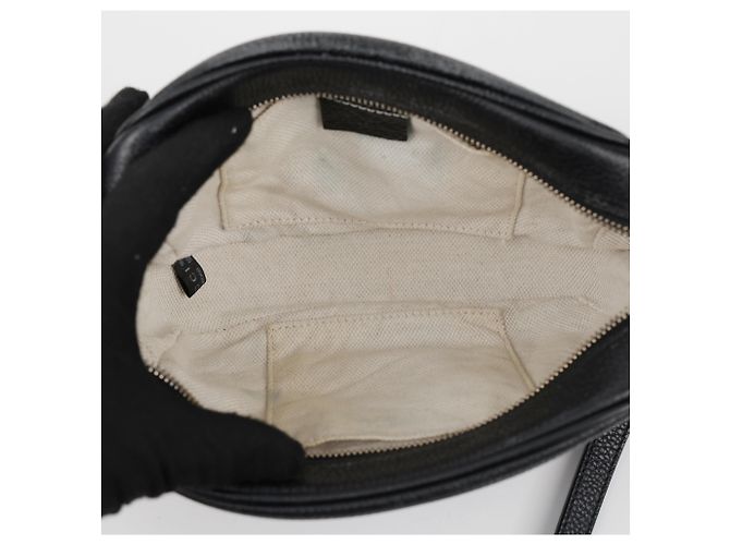 Gucci Borsa a tracolla in pelle Disco Soho Nera - vista 26