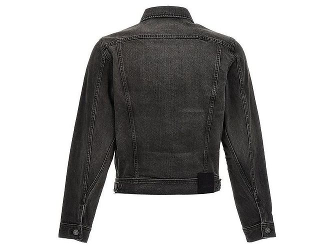 Giacca di jeans nera Tom Ford - vista 4