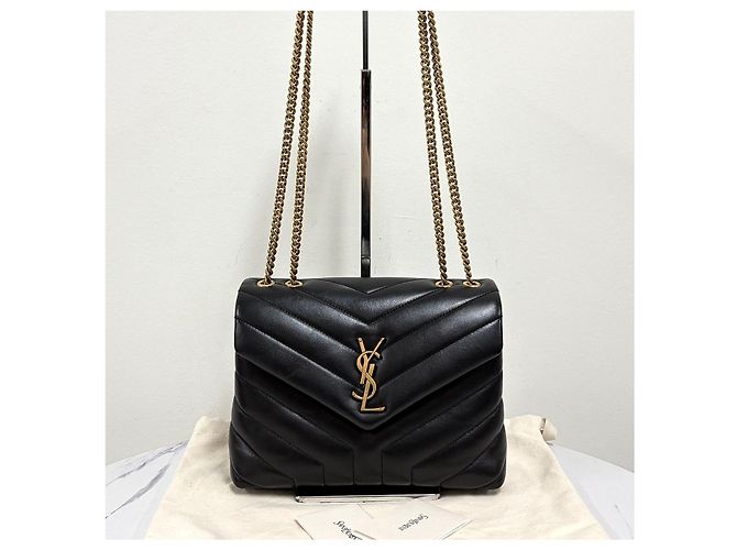 Autre Marque Borsa a tracolla Lulu Monogram Matelassé Small Black - vista 5
