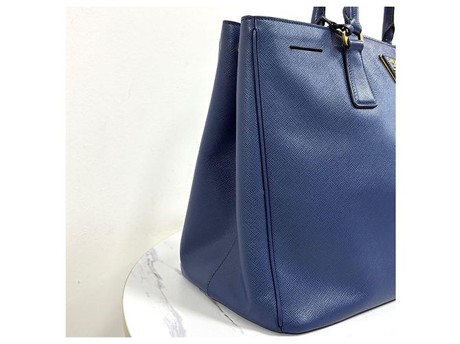 Prada Borsa Tote Saffiano Lux - vista 9