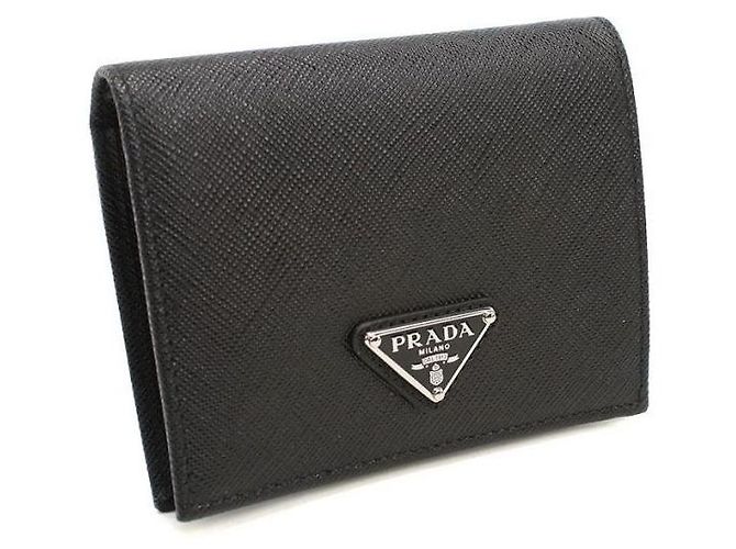 Prada Small Saffiano Leather Wallet - view 3