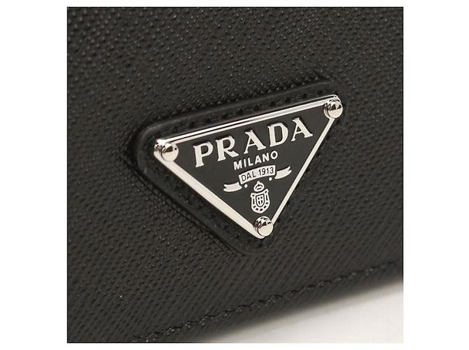 Prada Small Saffiano Leather Wallet - view 4